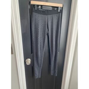 Nike Pro Dri-Fit Training Black Print Leggings Women Pants-Size S